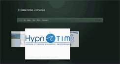 Desktop Screenshot of hypnose-formation.fr